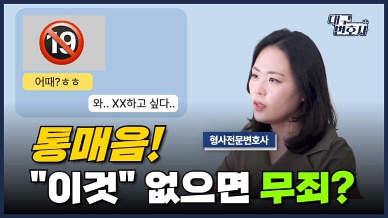 통매음 무죄 받는 법, 성적 목적 없었다는 증명이 핵심! 2026 판례 총정리